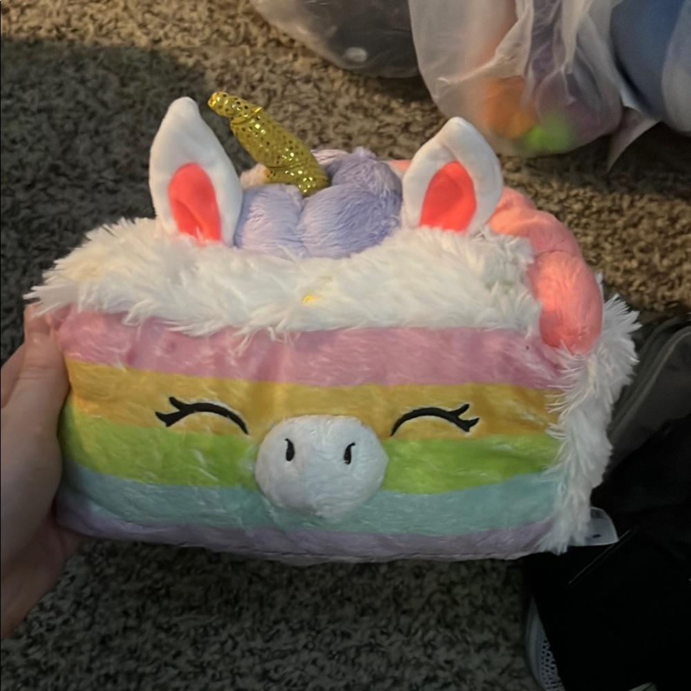 Squishable Rainbow Unicorn Cake